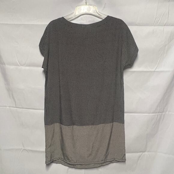 Joie Silk Shift Gray Short Sleeve Dress Size Small - Picture 4 of 9